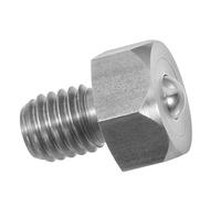 Operitacx High-precision Stainless Steel Universal Screw Roller with Ball Head and Hexagonal Bolt Structure for Smooth Movement and Rotation in Automotive and Furniture Applications