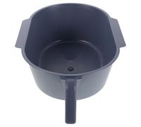 Operitacx Home Commode Chair Portable Toilet Pail Handle for Elderly Patient Bedside Use Replacement Bucket for Disabled and Seniors