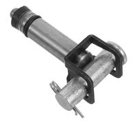 Operitacx Hydraulic 2 Ton Horizontal Jack Accessories with 2.5 Ton Hand Pump Lever and Return Valve, Universal Compatibility Iron Material for Stable Lifting Operation in Vehicle