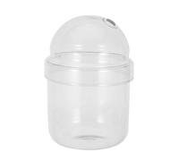 Operitacx Hydroponic Plant Eco Bottle Glass Terrarium Jar for Succulent and Orchid Plants, Mimics Mini Greenhouse with Vent for Airflow, Stylish 14.5x8.8x8.8cm Planter for Indoor Gardening
