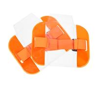 Operitacx Id Card Armband Clip with Adjustable Strap 3Pcs PVC Badge Holder for Id Cards Work Badges and Bus Portable and Easy to Clean