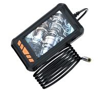 Operitacx Industrial Borescope Camera with Screen Snake Cable for Plumbing Automotive Vehicle Inspection and Preventive Maintenance