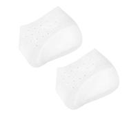 Operitacx Invisible Height Increase Insoles 1 Pair, 3.5cm Silicone Shoe Lift Cushion Universal Half Height Increasing Heel Pads for Women and Men