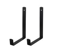 Operitacx Iron Flower Pot Hangers with 2 Anchors Easy Hanging 1 Pair Wall Mounted Plant Hook Brackets with Delicate Design and Fine Workmanship for Garden and Living Room