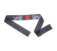 Operitacx Japanese Style Samurai Headband for Men Black Polyester Martial Arts Headband Comfortable and Easy to Wear Suitable for Showing Support at Sports Events