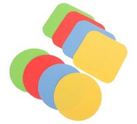 Operitacx Jar Opener Bottle Lid Gripper Pads Gripper Pads 8pcs Rubber Round Heat Insulation and Non-Slip Features and Multi-Purpose Comfortable to Hold Suitable for Kitchen Use