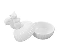 Operitacx Jewelry Storage Box and with Cute Squirrel Shape, Comfortable to Versatile Storage for Occasions, Gift for Sisters and Girlfriends