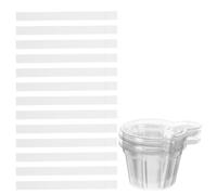 Operitacx Ketone Test Paper Testing Paper Accurate Monitoring Portable Design PVC Material Home Use 2.36x0.22x0.04in Analysis Accessory