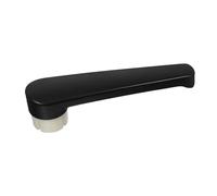 Operitacx Keyless Rv Entry Door Lock Aluminum Privacy Lever Handle for Bathroom Bedroom Trailer Boat Security with Easy Installation Black