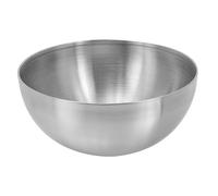 Operitacx Korean Snacks Stainless Steel Bowls 6inch Soup Cereal Large Capacity Salad Bowls Korean Soup Rice Noodle Ramen Kitchen Food Container Silver Spaghetti O's