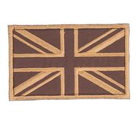 Operitacx Label Patch 3.15X1.97 Inch British Union Jack Embroidered Badge with Hook and Loop Fastener for Clothes Jackets Backpacks