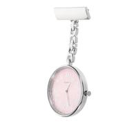 Operitacx Large Dial Nurse Clip Watch for Women with Quartz Movement and Glass Cover, Portable and Versatile Fob Watch for Hospital Exams and Student Learning