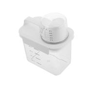 Operitacx Laundry Detergent Cup Storage Jars Lid Plastic Laundry Detergent Container Softener Dispenser Softener Dispenser