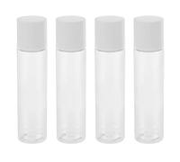 Operitacx Leakproof Travel Bottles Refillable Lotion Dispensers 150ml for Toiletries 4pcs Compact Pet Containers for Moisturizers and Lotions for Travel and Trips