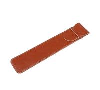 Operitacx Leather Protective Case for Pencil Durable Protection Sleeve Brown Compatible with Ipad Handwriting Pen Easy to Install Prevents Scratches and Loss