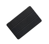 Operitacx Leather Protective Tablet Cover for Stylish Black Case with Easy Access to Ports Durable Design Flexible Hand Feel and Secure Fit