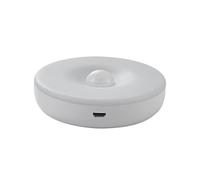 Operitacx Led Motion Sensor Light USB Rechargeable White Light 6000k Human Body Induction Cabinet Lamp Nightlight for Corridor Bedroom Stair Indoor Use