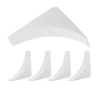 Operitacx Leg Modification for Modifications Rv Professional and 5pcs White Corner Brackets 90 Degree Small Corner Brace Preventing Movement Furniture Projects