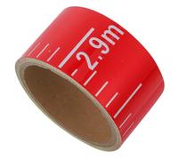 Operitacx Liquid Level Scale Sticker Measuring Tape for Precise Water Level Readings Self Adhesive Water Gauge Labels for Construction Renovation Projects Easy to Apply