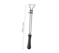 Operitacx Long Graphite Crucible Tong Metal Clamp for Melting Furnace Smelting Tools Lightweight Portable Laboratory Accessory for Jewelry Casting and Precious Metal Handling
