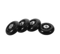 Operitacx Luggage Wheel Replacement Kit and Universal Compatibility with Silent Movement 4 Sets Rubber and Metal Suitcase Wheels for Travel Repair at Home or Sidewalks