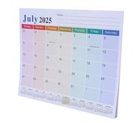 Operitacx Magnetic Aesthetic Monthly Planner for Refrigerator July December Month Calendar with Ample Writing Space Easy Mounting Sturdy Construction for Organizing Events