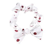 Operitacx Makeup Hair Hoop Head Wrap with Strawberry Pattern Elastic Comfortable Cloth Headband for Women Fashionable Youthful Style Running Doing Yoga