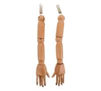 Operitacx Mannequin Arm with Flexible Joints Solid Wood Poseable Replacement for Photography Clothing Display and Child Mannequin Models