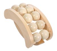 Operitacx Massage Roller Reusable Roller Massager Lightweight Wooden Handle Not Easy to Slide Wood Therapy Massage Tools for Muscle Relaxation and Relief at Home