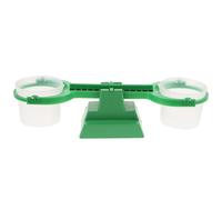 Operitacx Mathematical Balance Scale Toy with Weights for Kids - Educational Physical Experiment Tray for Stem Learning and Hands-on Science Teaching of Balance Principles