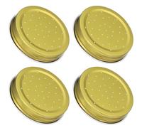 Operitacx Metal Bee Waterer Covers Beekeeping Accessory for Beehive Entrance 4pcs with Wear and Break Resistance for Water Feeding Bees Random Color in Honeycomb Nest