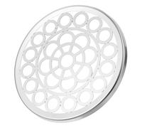 Operitacx Metal Flower Vase Holder 10cm Silver round Flower Frog Grid for Vase Stems Fixation Floral Arrangement Supplies Craft Tool