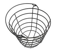 Operitacx Metal Golf Ball Storage Basket with Handle, Large Capacity Iron Wire Organizer Holds about 50 Golf Balls, Convenient Outdoor Use for Practice and Club Sessions Random Color