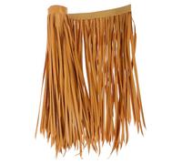 Operitacx Mexican Straw Roof, Palm Thatch Rolls Tiki Hut Grass, Tiki Roof Grass Runner Rolls for Thatch Roofing Tiki Umbrella Covers Fence Decor (Straw Yellow, 39 x 20 Inch)