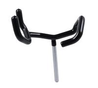 Operitacx Microphone Boom Pole Holder for C-stands and Mic Stands Scratch-resistant Coated Cradle Mount Lightweight and Stable Support for Recording Studios Schools and Live Events