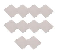 Operitacx Microwave Mica Sheets Mica Plate Sheets 10 Pcs Heat Insulation Sheets for Microwave Oven Repairing Part