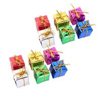 Operitacx Mini Box Hanging Pendant for Outdoor Decorations to Create a Festive Atmosphere 120pcs Christmas Foams Material Decorative Present Boxes Random Color for Xmas Tree and Walls