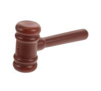 Operitacx Mini Plastic Gavel Hammer for Role Play Judge Costume Accessory for Halloween Educational Justice Props for Imaginative Courtroom Play and Creative Learning