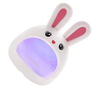 Operitacx Mini Rabbit Shape LED Nail Lamp 24w UV LED Nail Light with 8pcs Beads and Bubble-Free Manicure Portable with 60 Seconds Fast Drying