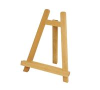 Operitacx Mini Wooden Display Easel Stand Tripod Tabletop Holder for Painting Artwork Photos Portable Artist Easel for Students Beginners