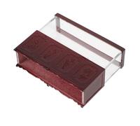 Operitacx Miniature Fish Tank Model for Desktop Decor Vintage Red Ming Style Mini House Decoration Realistic Aquarium Ornament for Mini Gardens and Tiny House Landscaping