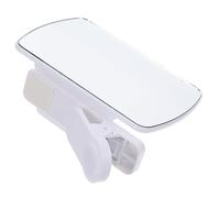 Operitacx Mobile Phone Reflex Camera Clip Phone Camera Mirror Clamp Selfie Reflector Reflection Clip Mirror Reflection UV White Pvc