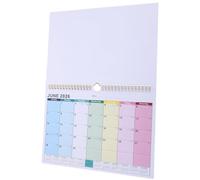 Operitacx Month Wall Planner Calendar with International Holidays Thick Paper Monthly Hanging Schedule for Office and Home Writable Erasable Surface Vertical Display Organizer