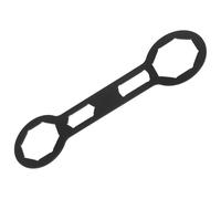 Operitacx Motorcycle Fork Cap Wrench by Mechanics and Enthusiasts for Motorcycle Maintenance 46mm and 50mm Front Shock Absorber Tool Made of Iron, Versatile and Time-Saving