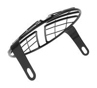 Operitacx Motorcycle Headlamp Grill Cover Mesh Protector Universal Fit Headlight Guard for Touring and Daily Commuting
