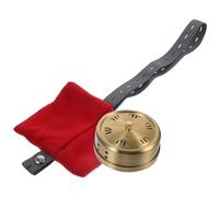 Operitacx Moxibustion Box Moxibustion Holder Copper Portable Storage Box Three Temperature Adjustment Levels and Rotating Copper Lid for Household Massage and Relaxation Random Color