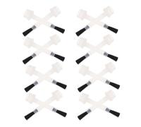 Operitacx Nail Polish Brush Replacement Set 100 Pieces Sturdy Liquid Applicators for Manicure and Nail Art Application