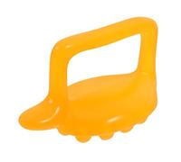 Operitacx Natural Resin Orange Massage Board with Smooth Edges for Neck and Back Pain Relief, Sturdy Massaging Tool that Does Not Scratch Skin, for Cellulite and Muscle Tension Massage