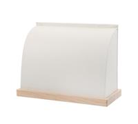 Operitacx Necklace Holder Stand and with White Display Curved Design Elegant Wood Base, Compact Size Organizer for Professional Pendant Jewelry Boutique Stores and Market Vendors