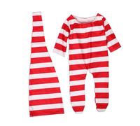 Operitacx Newborn Photography Outfits Set Boy Striped Footed Romper Two Photo Shoot Clothing Winter Warm Cozy for Daily Use and Photoshoots